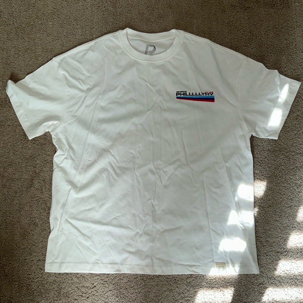 Phillllthy BMW M3 JDM Exclusive Shirt - White Sz Large - Brand New